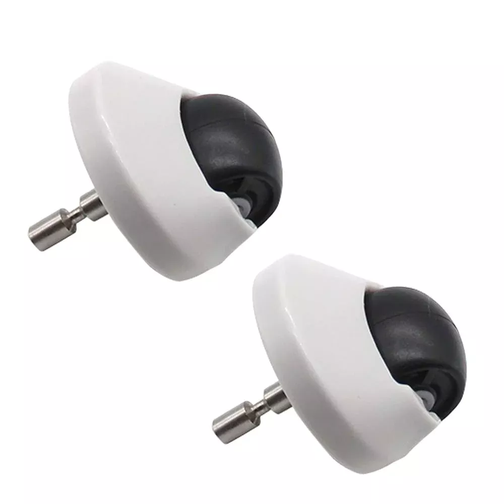 2-Pack Replacement Parts Front Wheel/Caster for Roborock E5 S5 Max S4 Max Vacuum