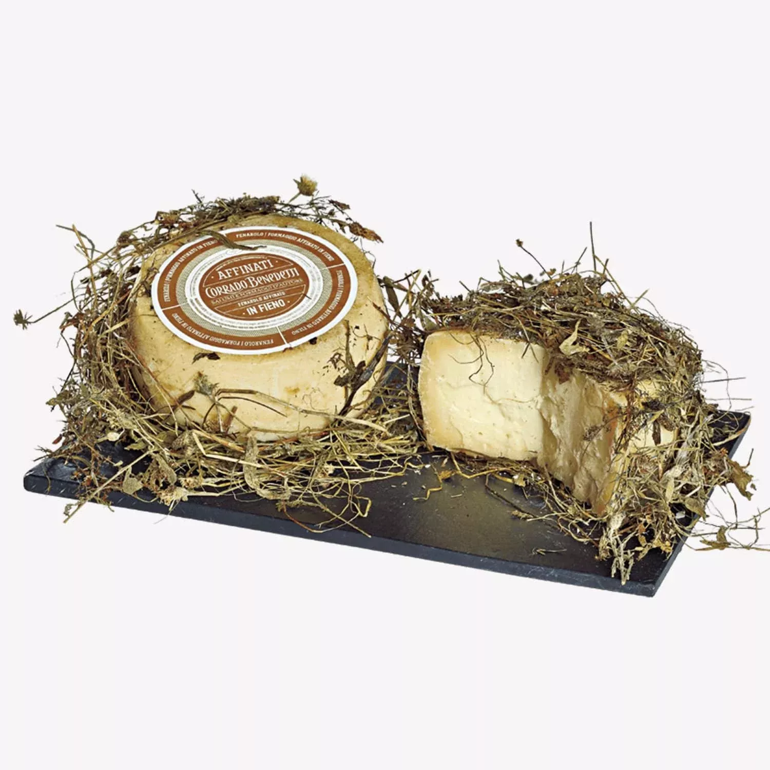 “Fenarolo” Cheese Affined in Hay 1.1 Lb