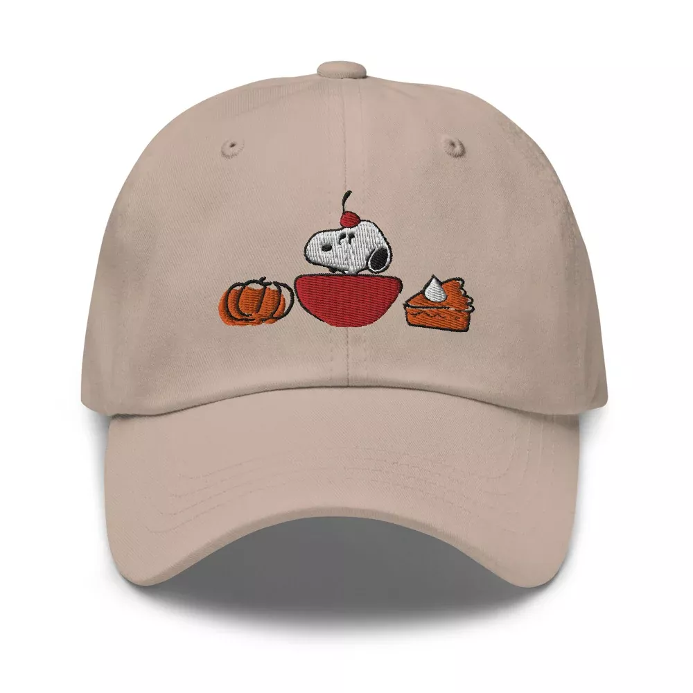 Peanuts Snoopy Embroidered Dad Hat