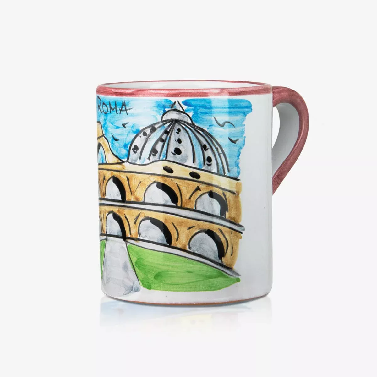 ‘Roma Mug’ – Hand-painted