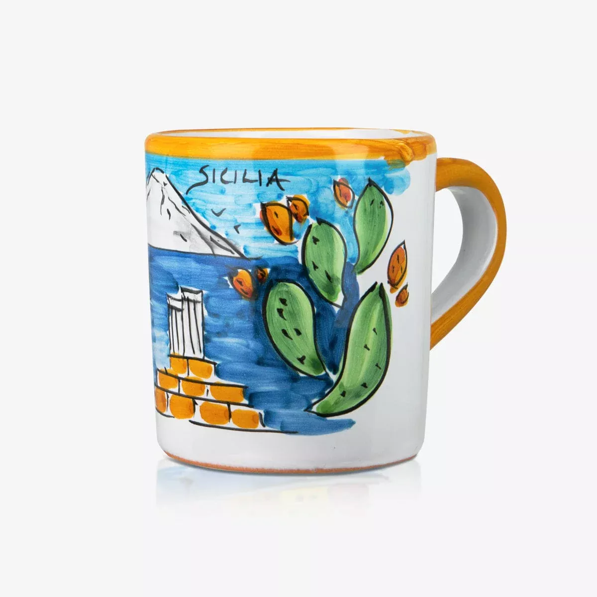 ‘Sicilia Mug’ – Hand-painted