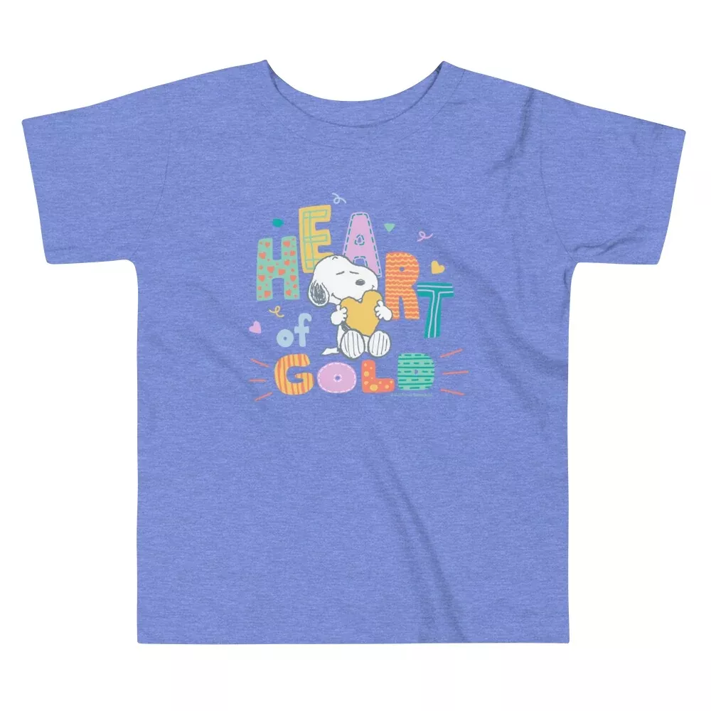 Snoopy Heart of Gold Toddler T-Shirt